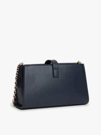 Polierte Monogramm-Umhängetasche mit Kette