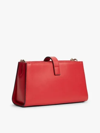 Polierte Monogramm-Umhängetasche mit Kette
