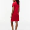 Polo-Kleid aus Stretch-Baumwolle in klassischer Passform
