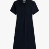 Polo-Kleid aus Stretch-Baumwolle in klassischer Passform