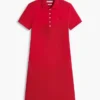 Polo-Kleid aus Stretch-Baumwolle in klassischer Passform