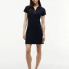 Polo-Kleid mit Reißverschluss Polo-Kleid mit Reißverschluss