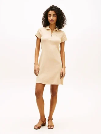 Polo-Kleid mit Reißverschluss