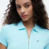 Polo-Kleid mit Reißverschluss Polo-Kleid mit Reißverschluss