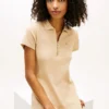 Polo-Kleid mit Reißverschluss