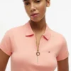 Polo-Kleid mit Reißverschluss Polo-Kleid mit Reißverschluss