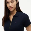 Polo-Kleid mit Reißverschluss Polo-Kleid mit Reißverschluss
