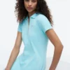 Polo-Kleid mit Reißverschluss Polo-Kleid mit Reißverschluss