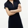 Polo-Kleid mit Reißverschluss Polo-Kleid mit Reißverschluss