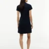 Polo-Kleid mit Reißverschluss Polo-Kleid mit Reißverschluss
