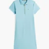 Polo-Kleid mit Reißverschluss Polo-Kleid mit Reißverschluss