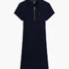 Polo-Kleid mit Reißverschluss Polo-Kleid mit Reißverschluss