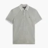 Polohemd aus Leinenmischung mit Regular Fit Polohemd aus Leinenmischung mit Regular Fit