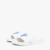 Pool-Slides aus Canvas mit Schriftzug-Monogramm Pool-Slides aus Canvas mit Schriftzug-Monogramm