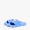 Pool-Slides aus Canvas mit Schriftzug-Monogramm Pool-Slides aus Canvas mit Schriftzug-Monogramm