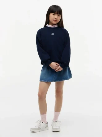 Raglan-Sweatshirt für Kinder mit farblich abgestimmter Flagge