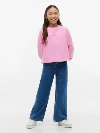 Raglan-Sweatshirt für Kinder mit farblich abgestimmter Flagge
