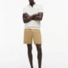 Regular Fit 7″ Garment-Washed Short