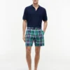Regular Fit 7″ Madras-Shorts
