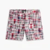 Regular Fit 7″ Patchwork Madras Shorts