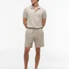 Regular Fit 7″ Shorts aus Baumwoll-Leinen-Mischung Regular Fit 7″ Shorts aus Baumwoll-Leinen-Mischung