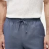 Regular Fit 7″ Shorts aus Baumwoll-Leinen-Mischung Regular Fit 7″ Shorts aus Baumwoll-Leinen-Mischung
