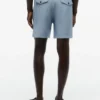 Regular Fit 7″ Shorts aus Baumwoll-Leinen-Mischung Regular Fit 7″ Shorts aus Baumwoll-Leinen-Mischung