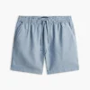 Regular Fit 7″ Shorts aus Baumwoll-Leinen-Mischung Regular Fit 7″ Shorts aus Baumwoll-Leinen-Mischung