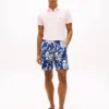 Regular Fit 7″ Shorts mit tropischem Print Regular Fit 7″ Shorts mit tropischem Print