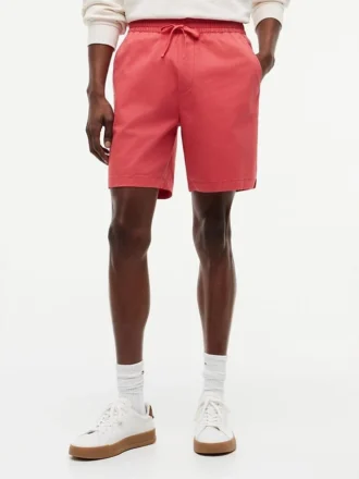 Regular Fit 7″ stückgefärbte Shorts