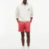 Regular Fit 7″ stückgefärbte Shorts