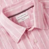 Regular Fit Gestreiftes Leinenhemd Regular Fit Gestreiftes Leinenhemd