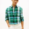 Regular Fit Madras-Karomuster-Leinenhemd Regular Fit Madras-Karomuster-Leinenhemd