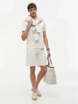 Regular Fit, stückgefärbte Denim-Shorts