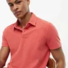 Regular Fit, stückgefärbtes Crest-Polo