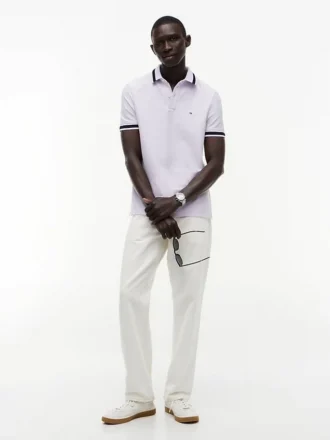 Regular Fit Tipped Wicking Polo Regular Fit Tipped Wicking Polo