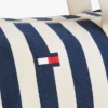 Reisetasche aus Canvas mit maritimen Streifen Reisetasche aus Canvas mit maritimen Streifen