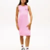 Ärmelloses Häkelkleid für Kinder