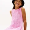 Ärmelloses Häkelkleid für Kinder