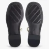 Sandalen aus Leder mit Metallic-Akzenten Sandalen aus Leder mit Metallic-Akzenten