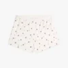 Schlafshorts aus Mischgewebe mit Blumenprint Schlafshorts aus Mischgewebe mit Blumenprint
