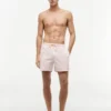 Script Monogram Striped 5″ Badehose