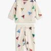 Segelflaggen-Set aus Oberteil und Hose für Babys Segelflaggen-Set aus Oberteil und Hose für Babys