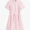 Shirtkleid aus Leinen-Baumwoll-Mischung mit Gürtel Shirtkleid aus Leinen-Baumwoll-Mischung mit Gürtel