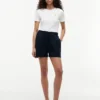 Shorts aus Leinen-Baumwoll-Mischung Shorts aus Leinen-Baumwoll-Mischung