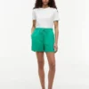 Shorts aus Leinen-Baumwoll-Mischung Shorts aus Leinen-Baumwoll-Mischung