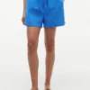Shorts aus Leinen-Baumwoll-Mischung