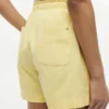 Shorts aus Leinen-Baumwoll-Mischung