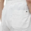 Shorts aus Leinen-Baumwoll-Mischung
