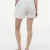 Shorts aus Leinen-Baumwoll-Mischung